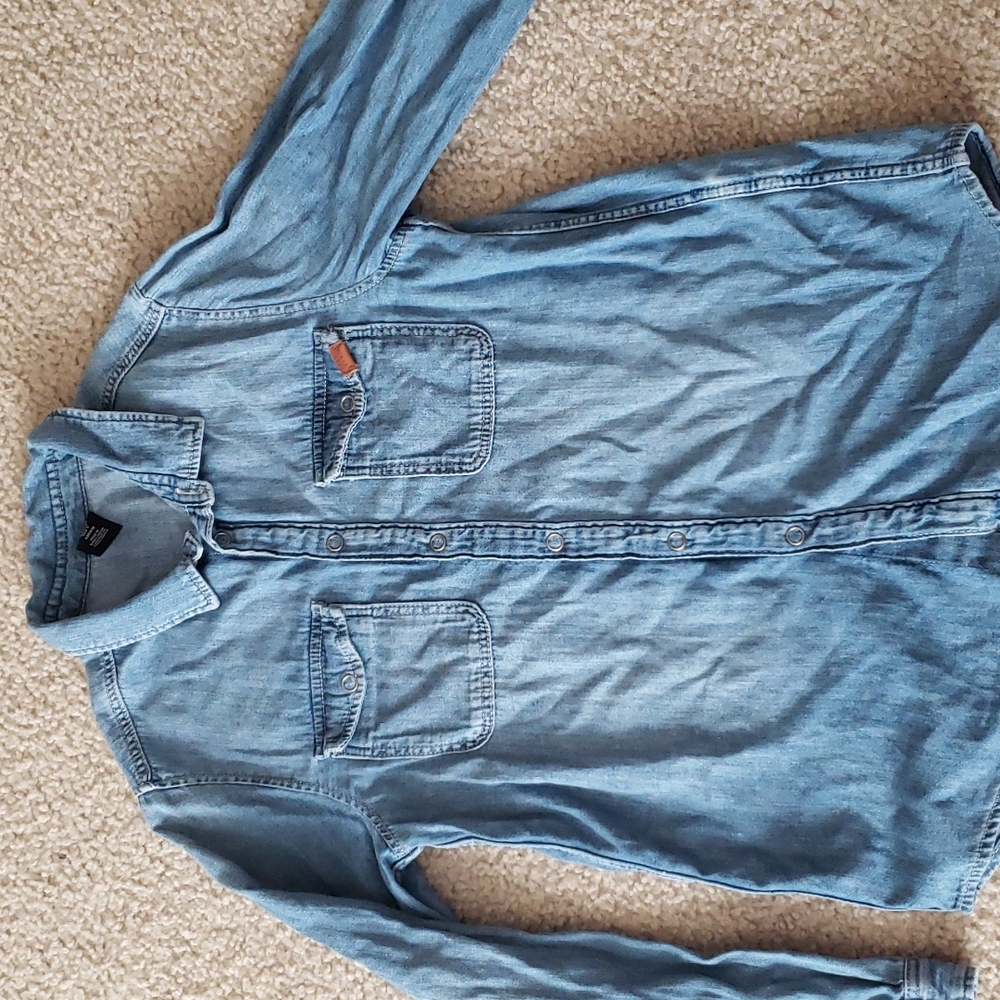 H&M denim shirt